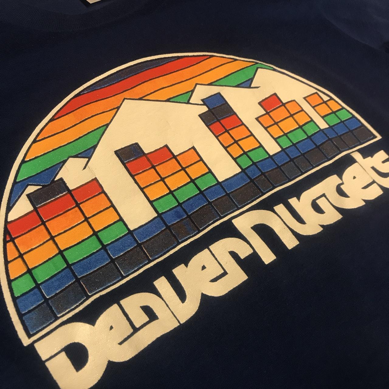 Denver Nuggets 8 bit retro tecmo logo T shirt