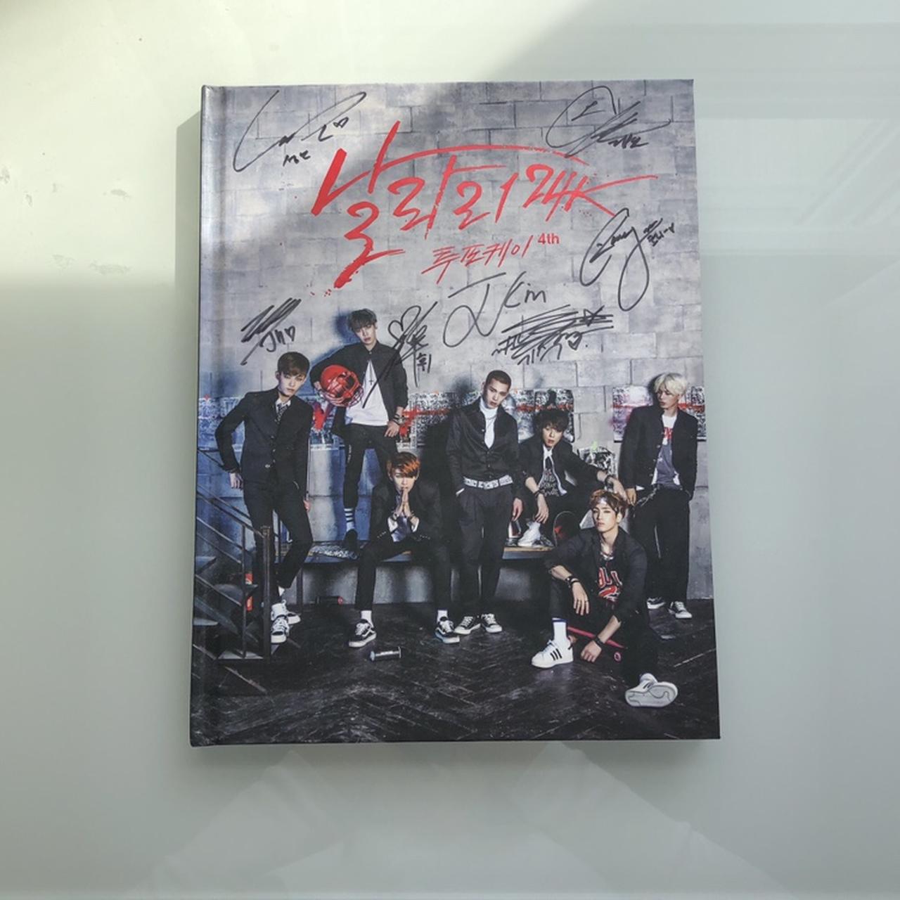 BTS All Member Signed “Dark & Wild” Album w/ Jin and | Depop