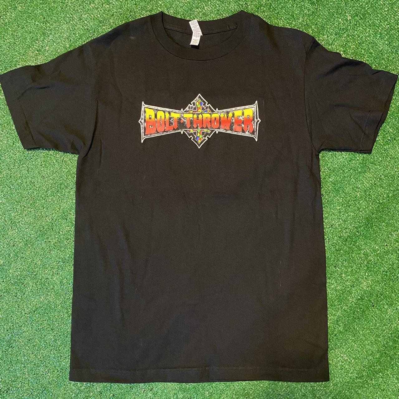 Bolt Thrower logo shirt PRINTED ON ALSTYLE EXTREMELY... - Depop