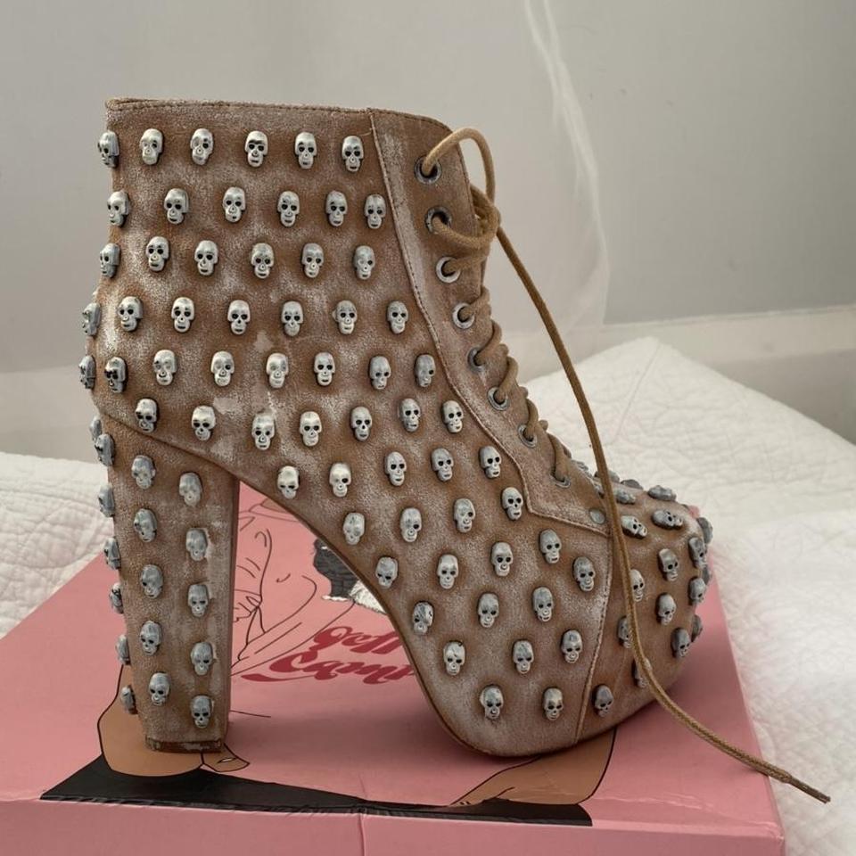 jeffrey campbell skull boots