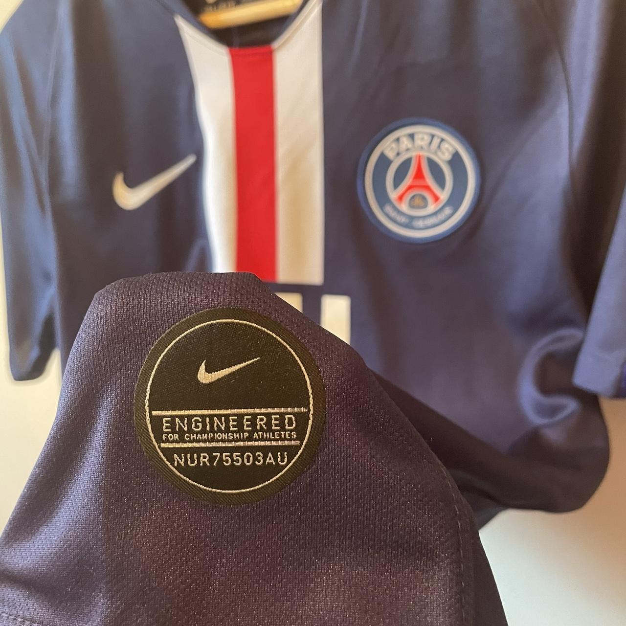 Neymar PSG home shirt 19/20 as worn in the clubs... - Depop