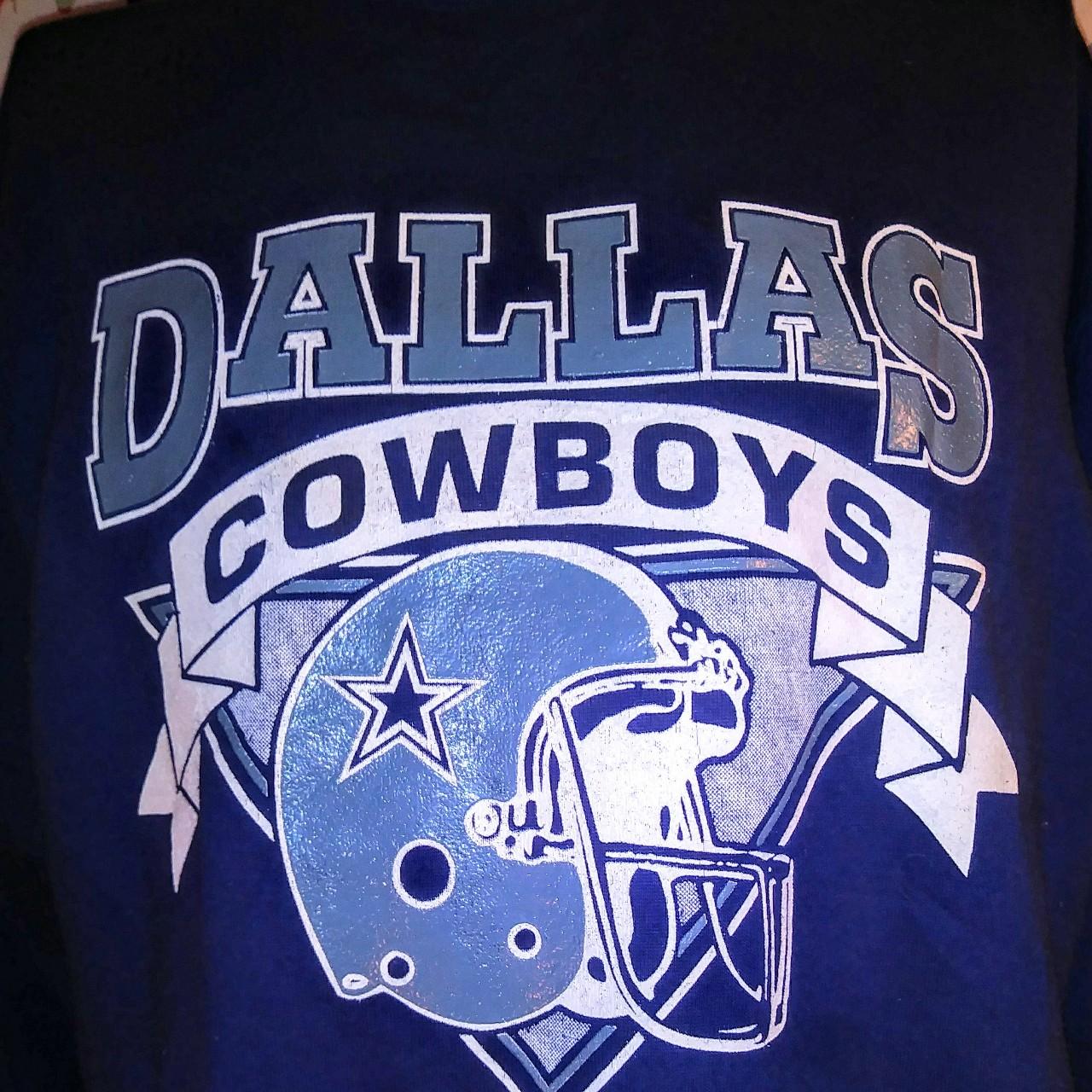 Vintage Nutmeg Dallas Cowboys Crewneck - Depop