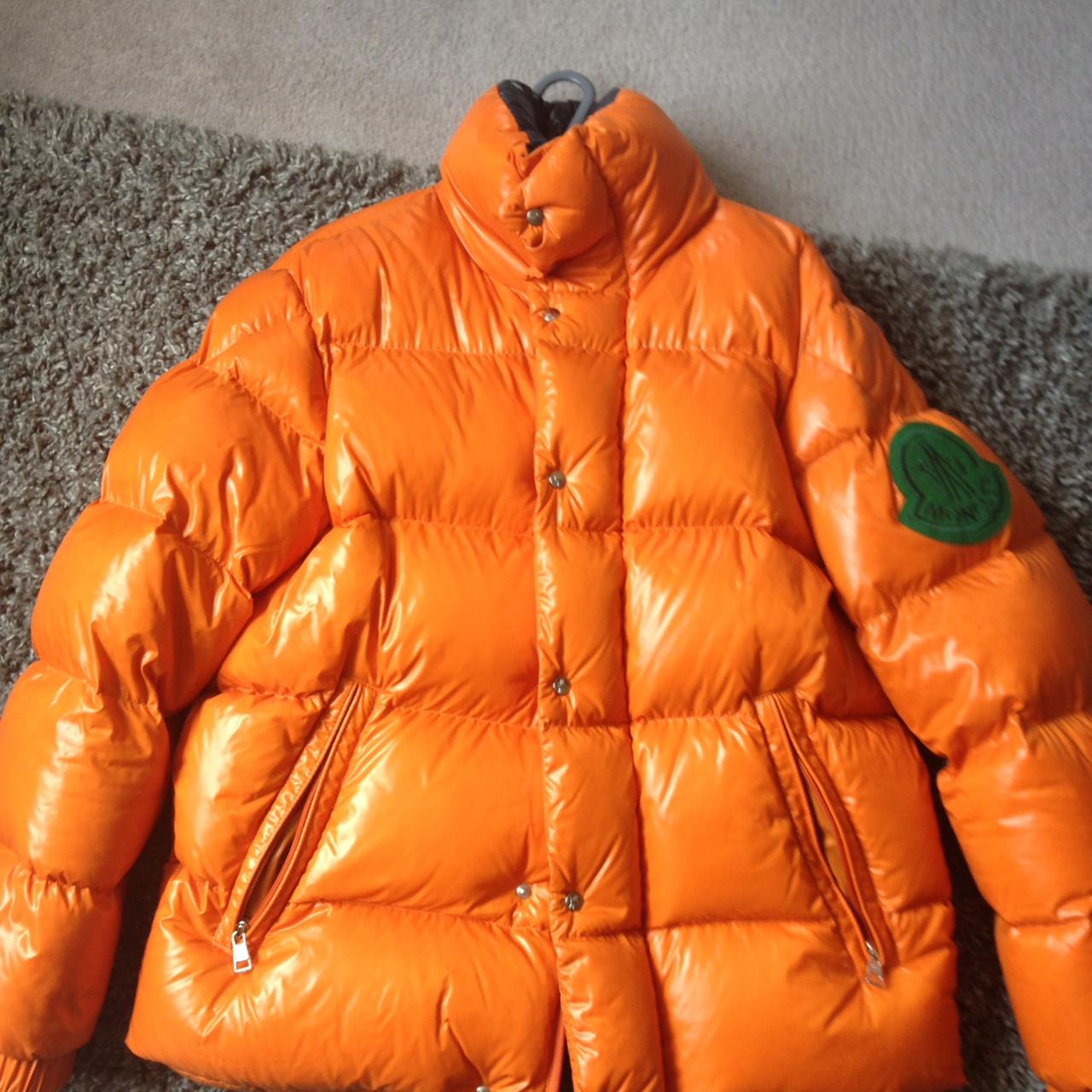 moncler puffer orange