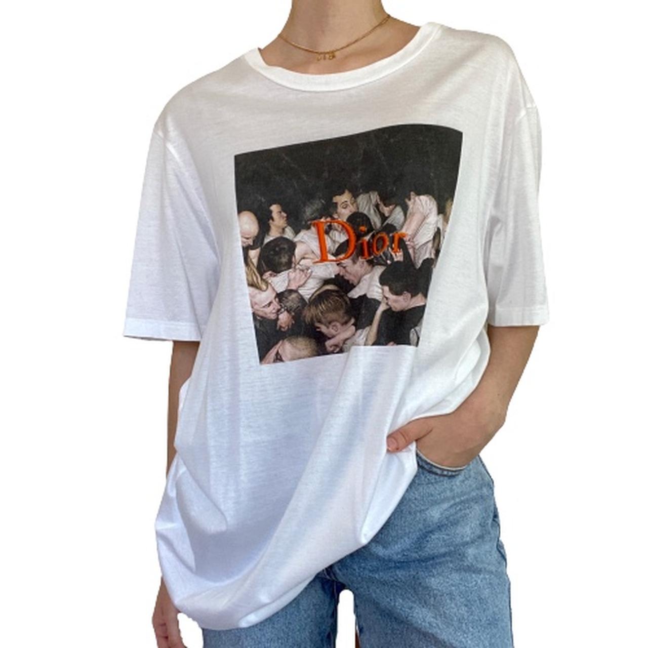 dior mosh pit t shirt