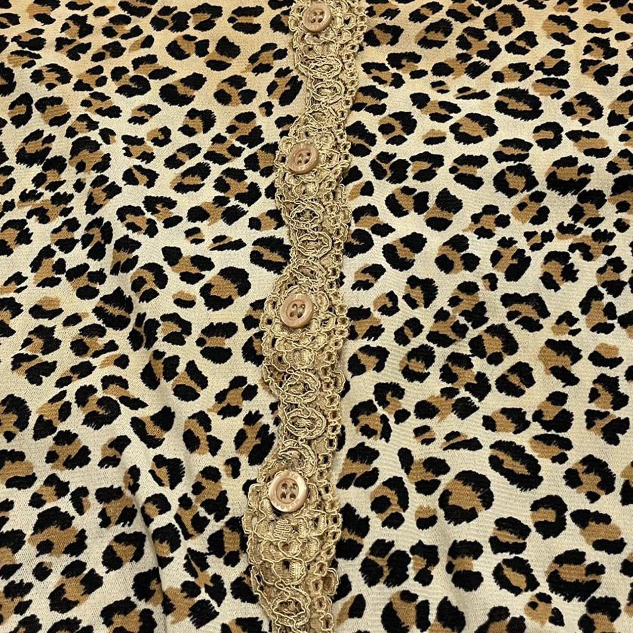 morgan de toi leopard top