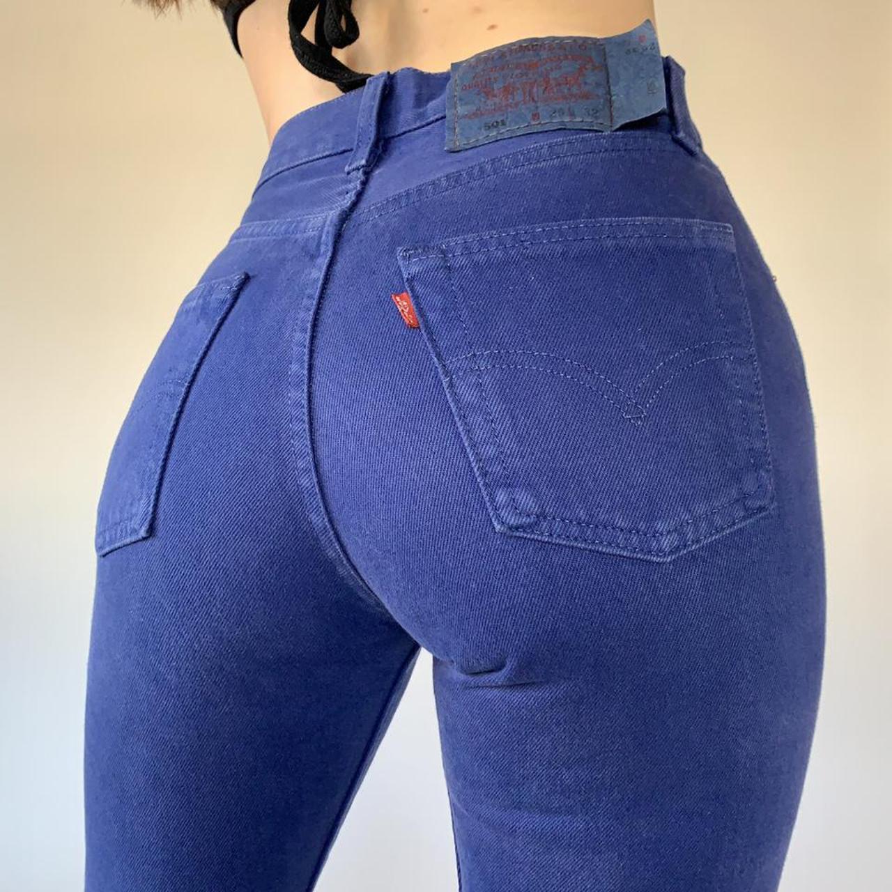 Vintage 1990s Levi’s 501s “For Women.” Mid rise with... - Depop
