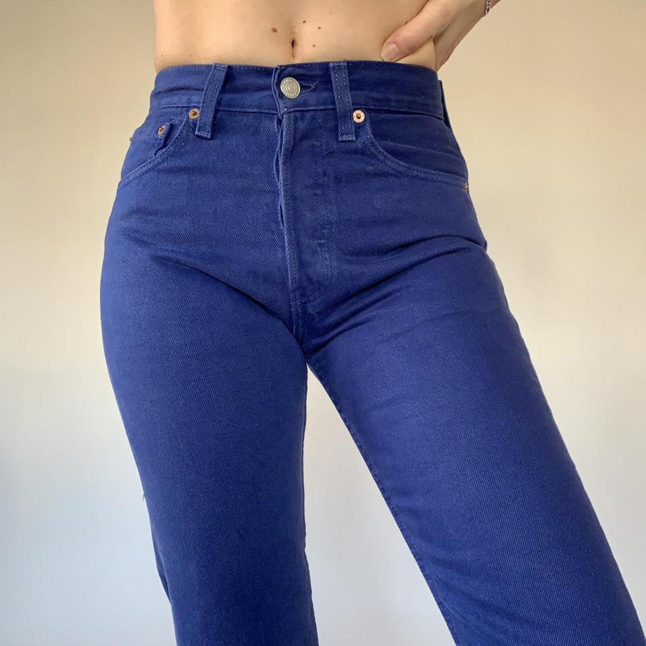 Vintage 1990s Levi’s 501s “For Women.” Mid rise with... - Depop