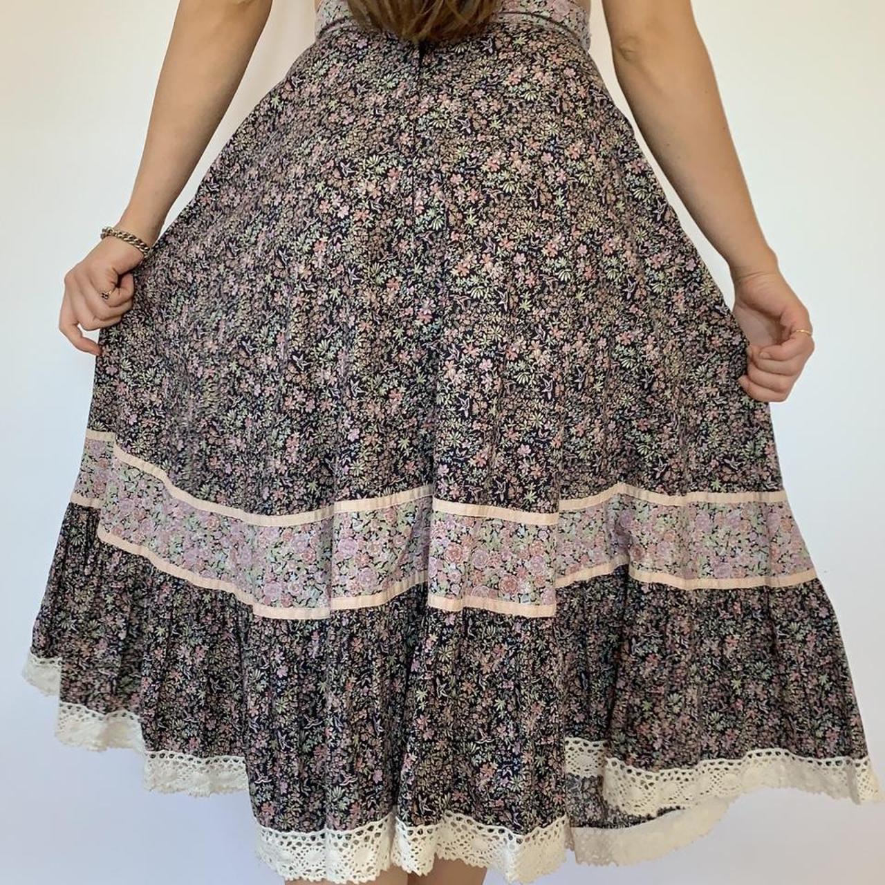 Gunne Sax Women S Skirt Depop