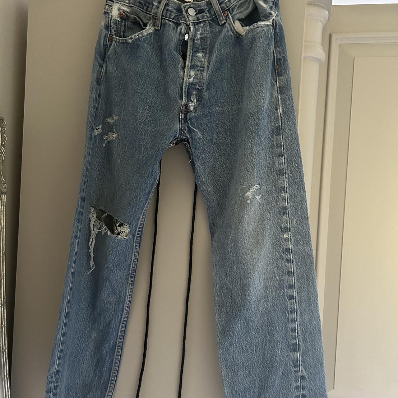 Samaria leah lace up jeans Bought from Selfridges... - Depop