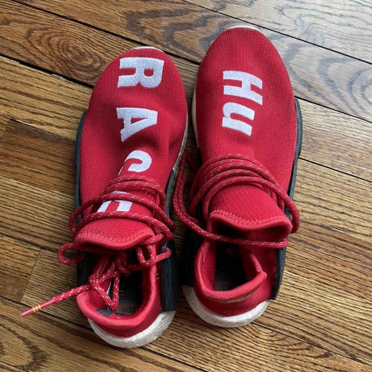 Adidas Pharrell x NMD Human Race 'Red' trainers