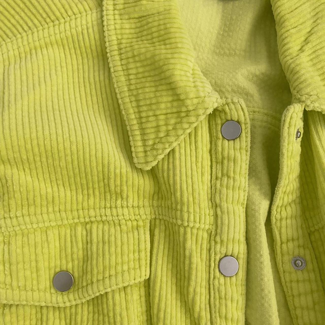 zara neon green shirt