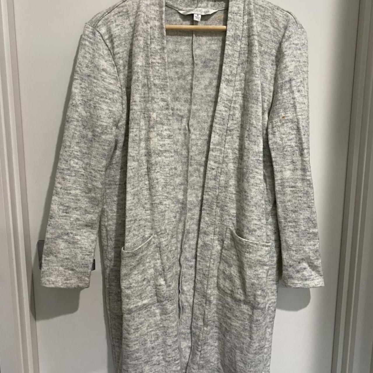 Forever new cardigan • light grey • size S... Depop