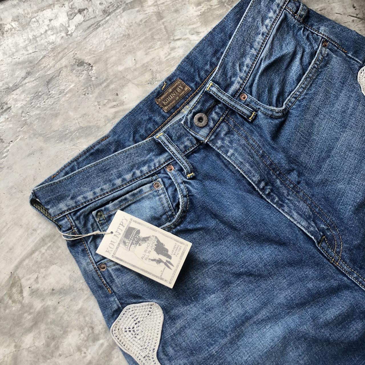 Kapital Skeleton Denim Shorts • info : BNWT / | Depop