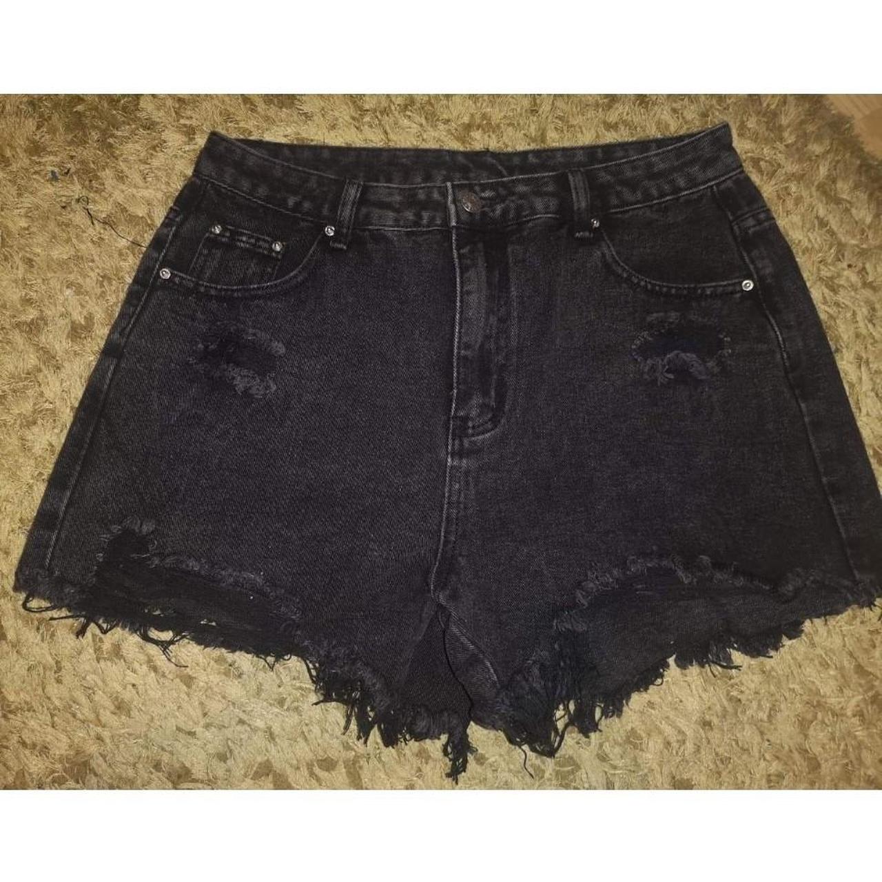 SHEIN Women's Black Shorts | Depop