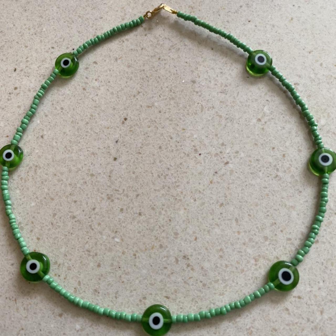 Women's Green and Gold Jewellery (3)