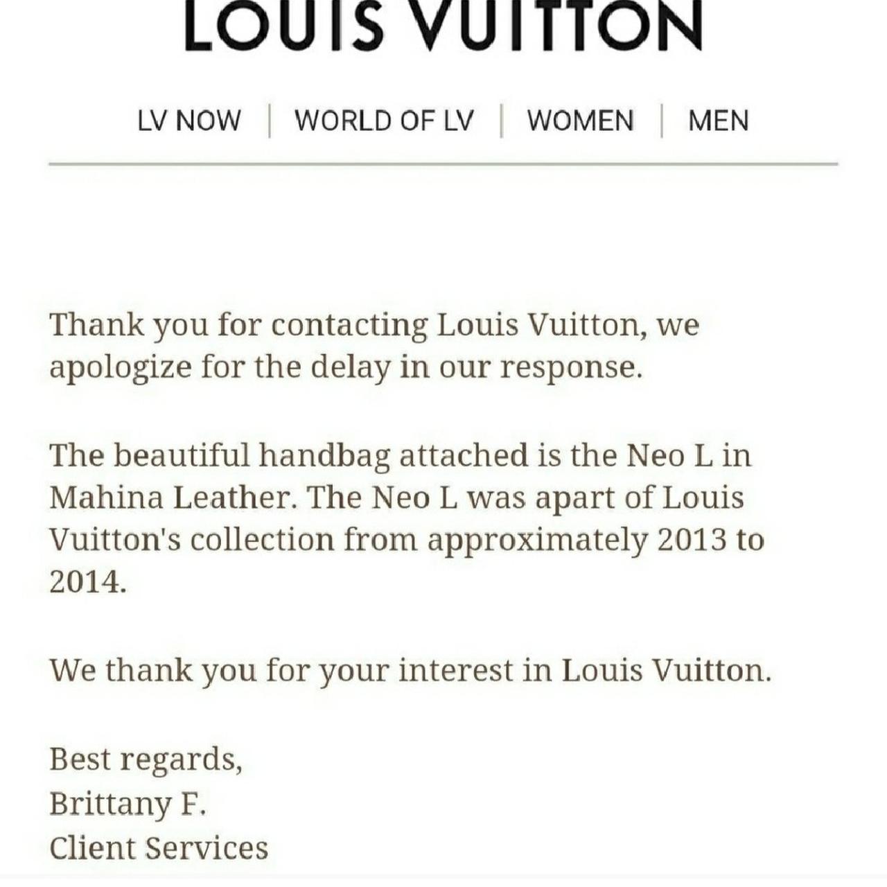 louis vuitton thank you for your order