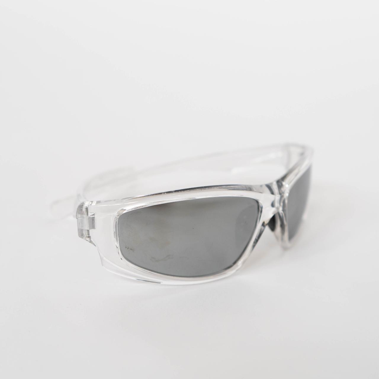 Unisex Y2K style sports wrap around sunglasses Y2K... Depop