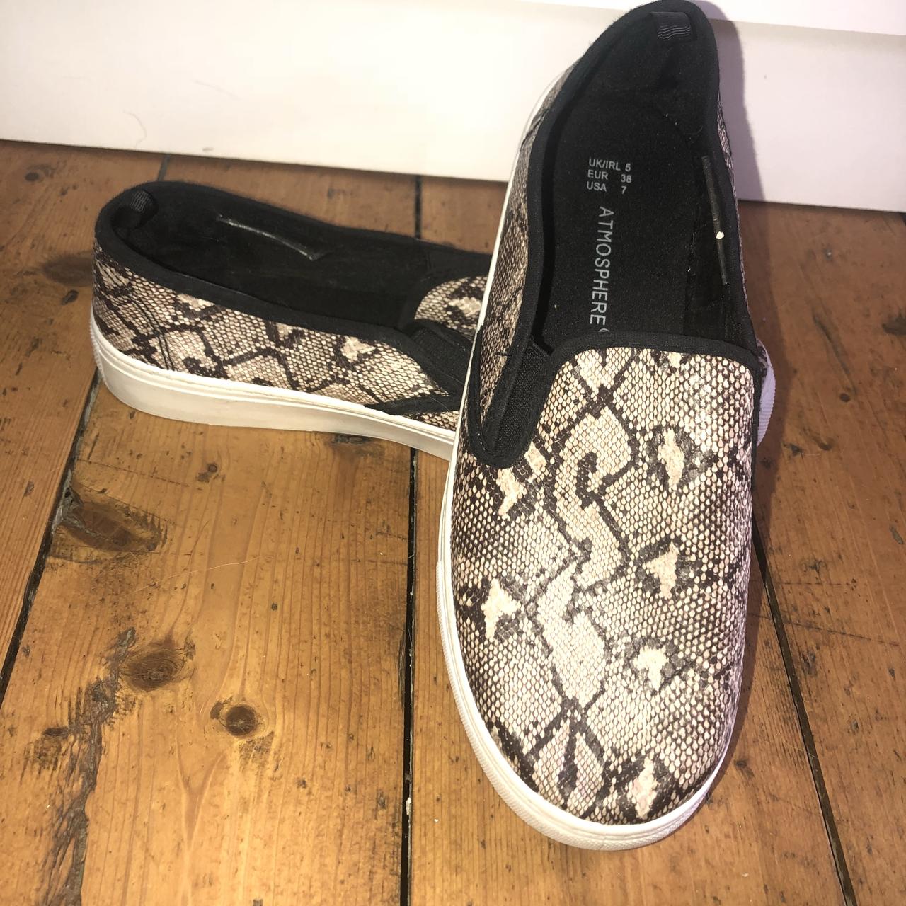 Snakeskin slide on on sale shoes