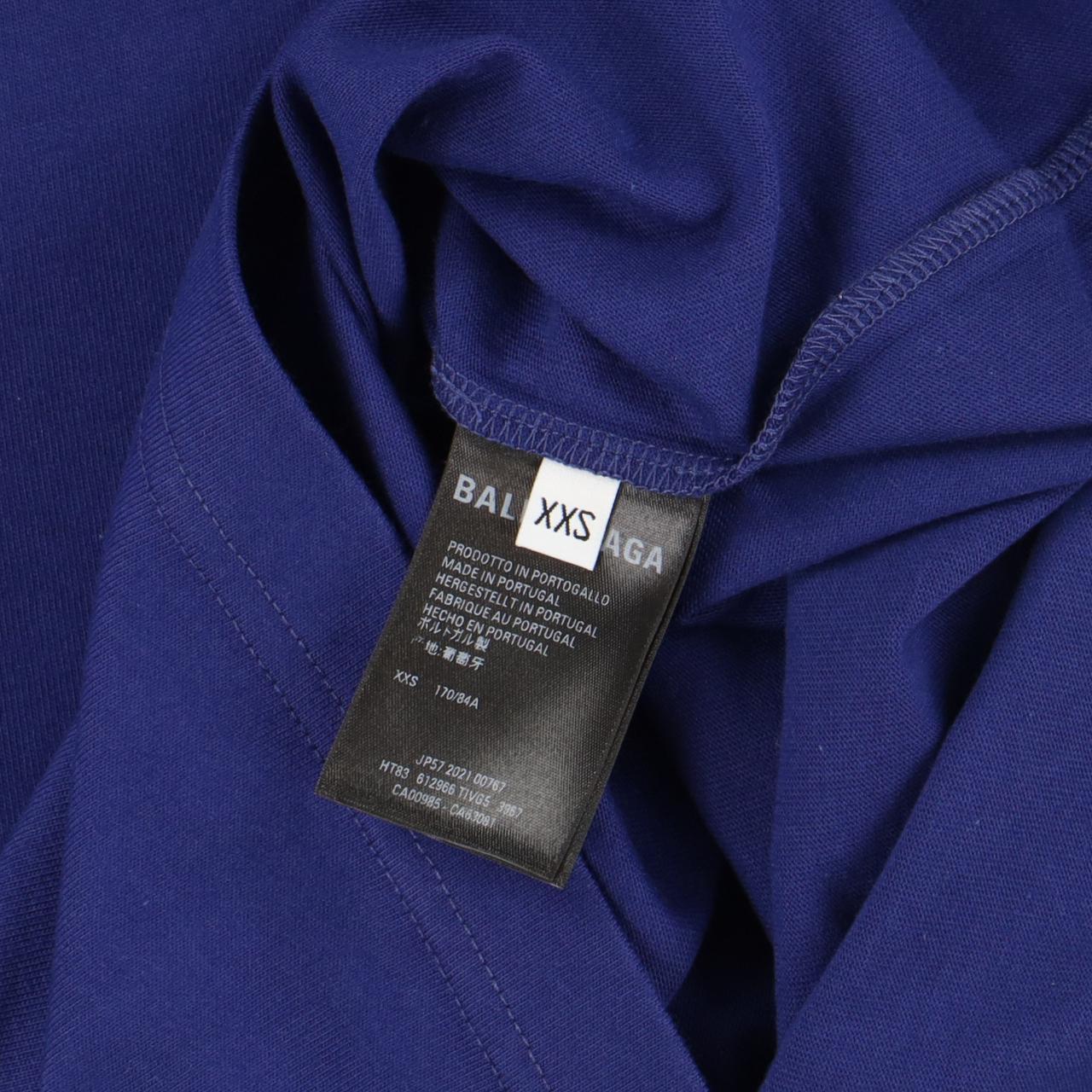 Product Image 4 - Balenciaga Blue Logo Print T-Shirt

-Size