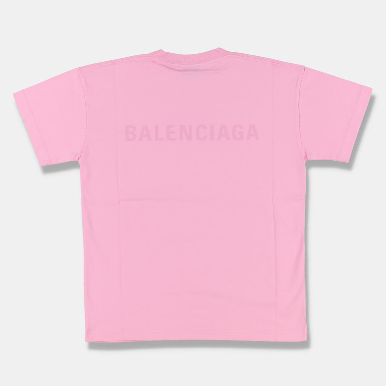 Product Image 1 - Balenciaga Pink Logo Print T-Shirt

-Size