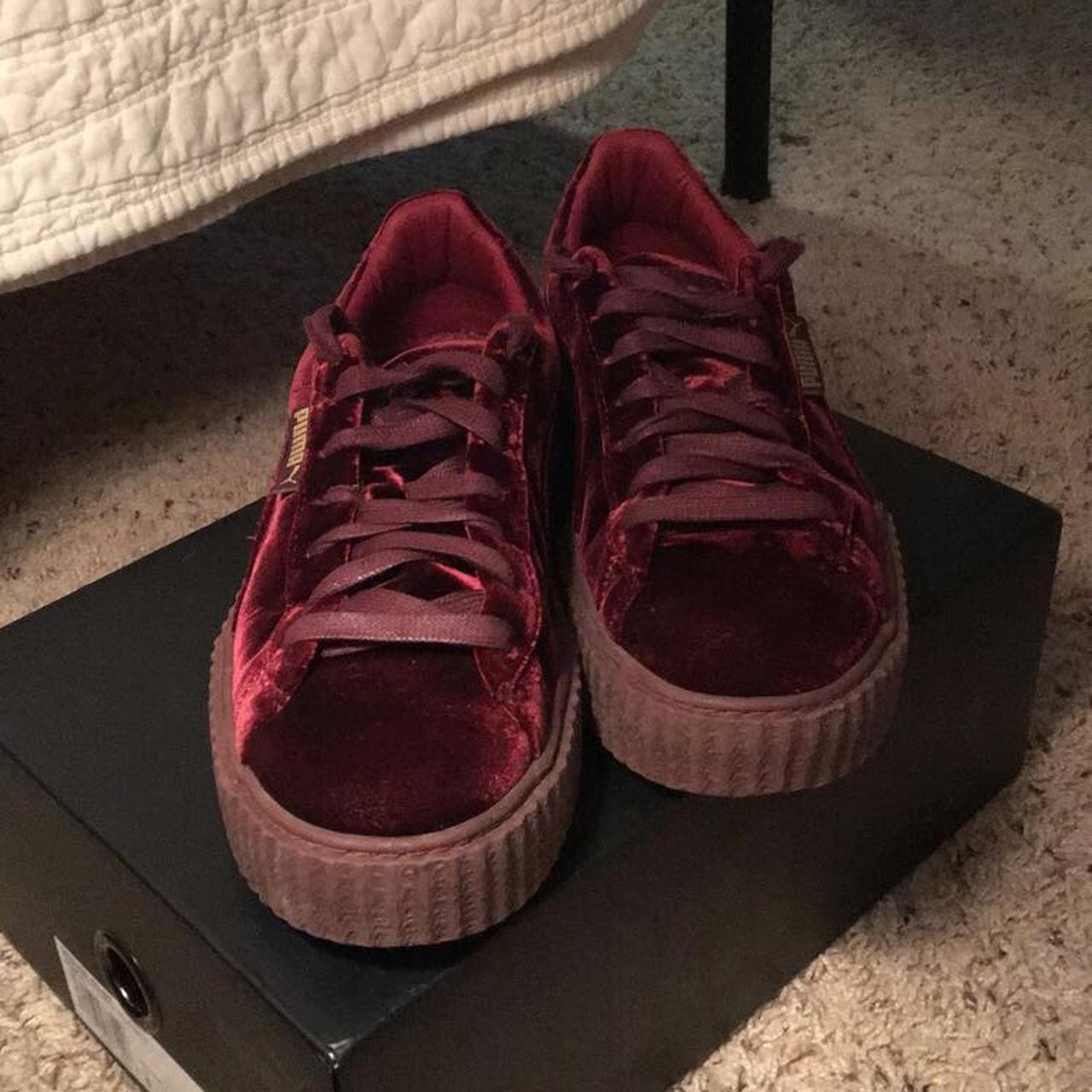 Rihanna puma sales red velvet