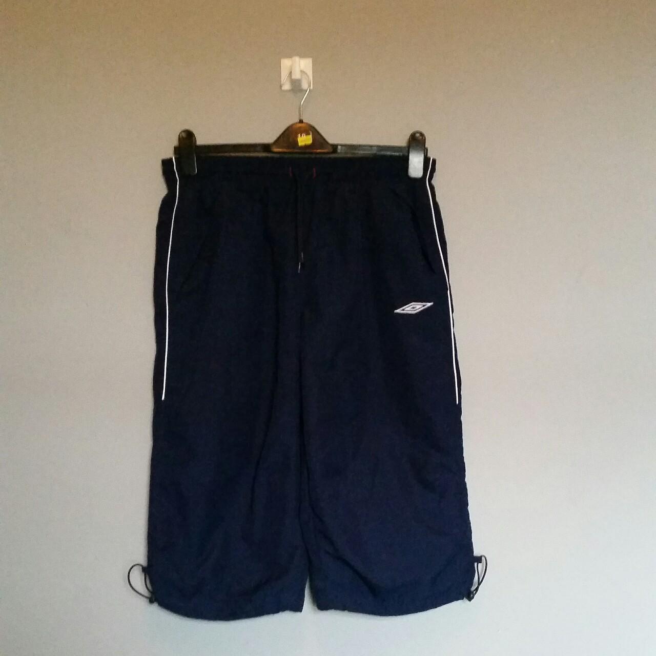 Buy UMBRO MENS 34 PANTS WOVEN TRACKSUIT BOTTOMS BLACK SIZE XL XXL TAILORED  BY UMBRO NEW XL Online at desertcartINDIA