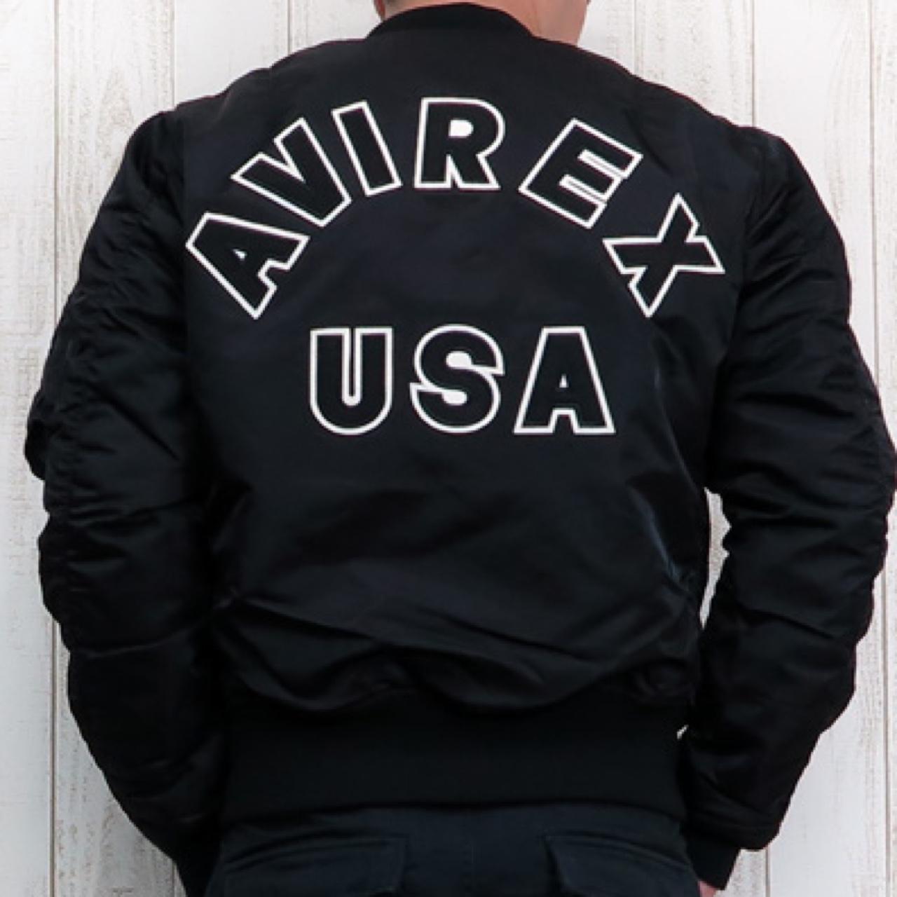 A black Ma1 Avirex bomber jacket bought from Japan....