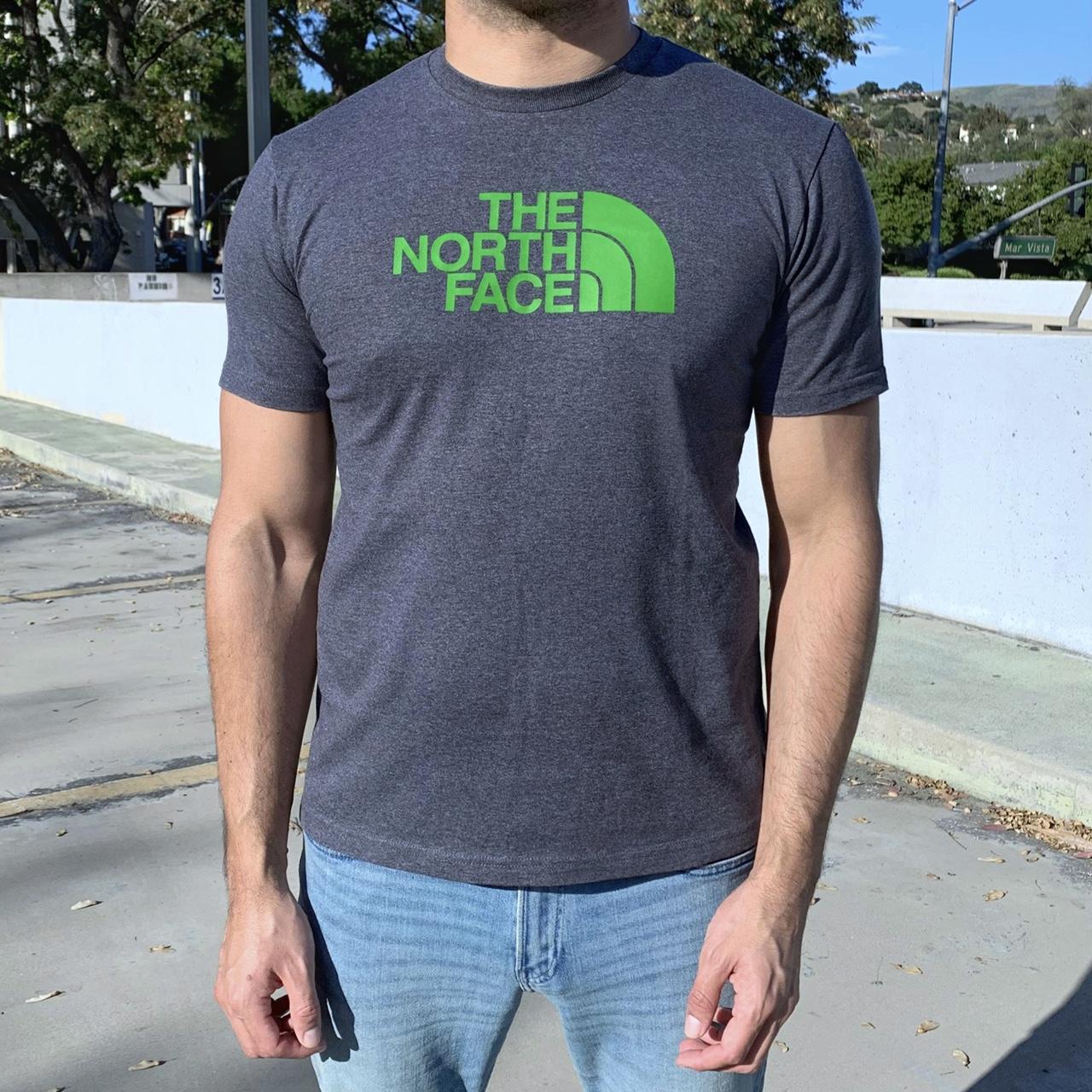 The North Face Logo Tee. Features big half dome logo