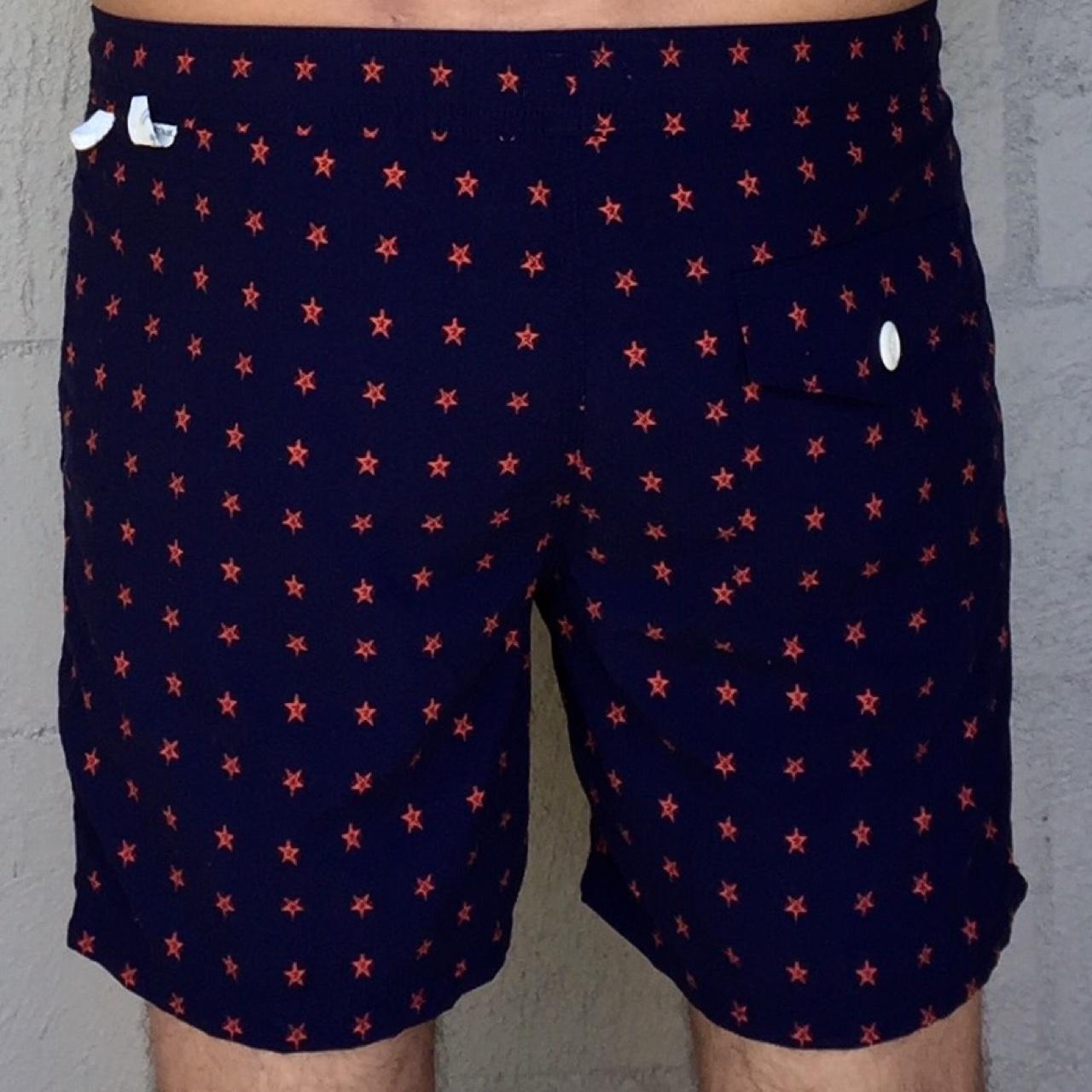 🌊 Rad 60's Style J. Crew Swim Shorts in mid length.... Depop