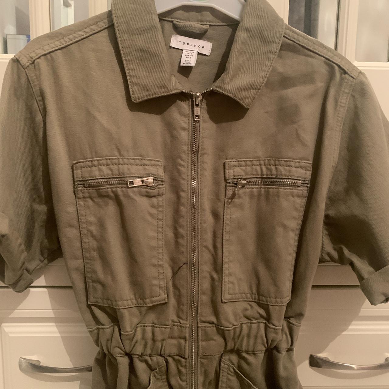 Phoenix khaki utility denim 2024 playsuit