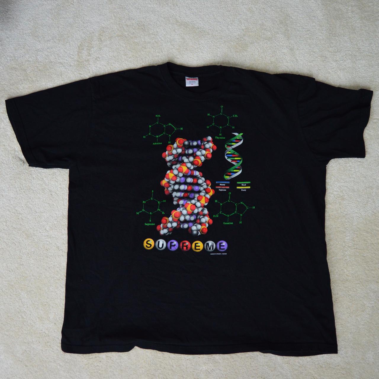 Supreme dna cheap t shirt