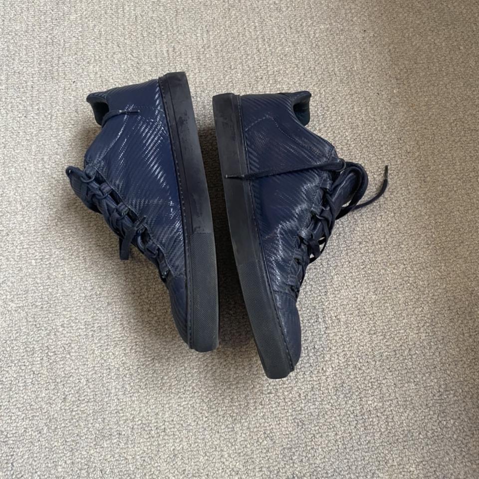 Navy blue outlet balenciaga arena low