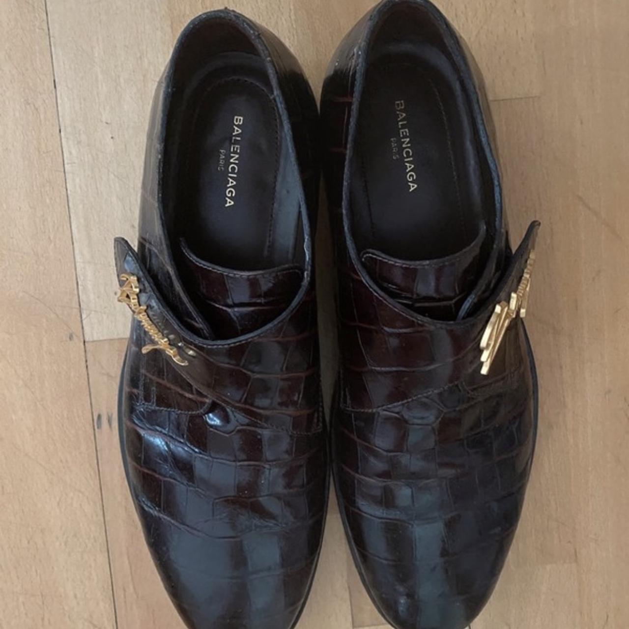 Balenciaga city evening deals monk strap