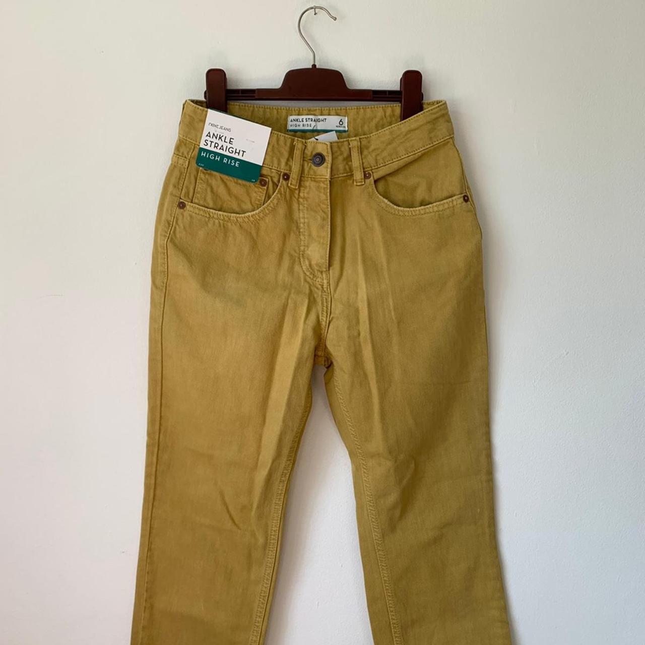 Next 2024 mustard jeans