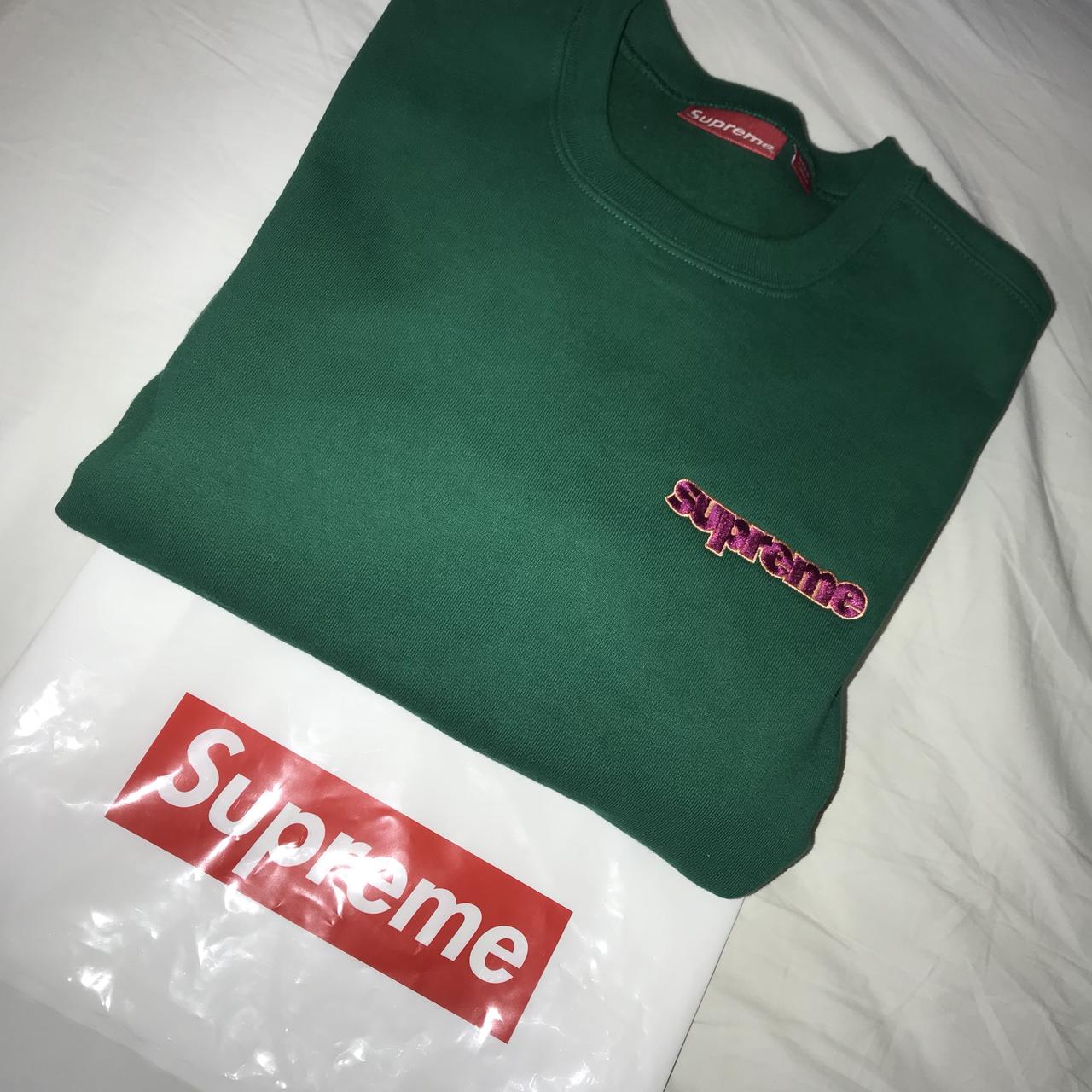 Supreme crewneck outlet green