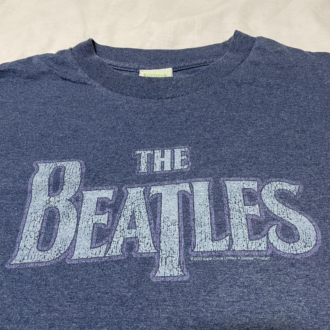 Early 2000s The Beatles logo shirt. Size XL.... - Depop