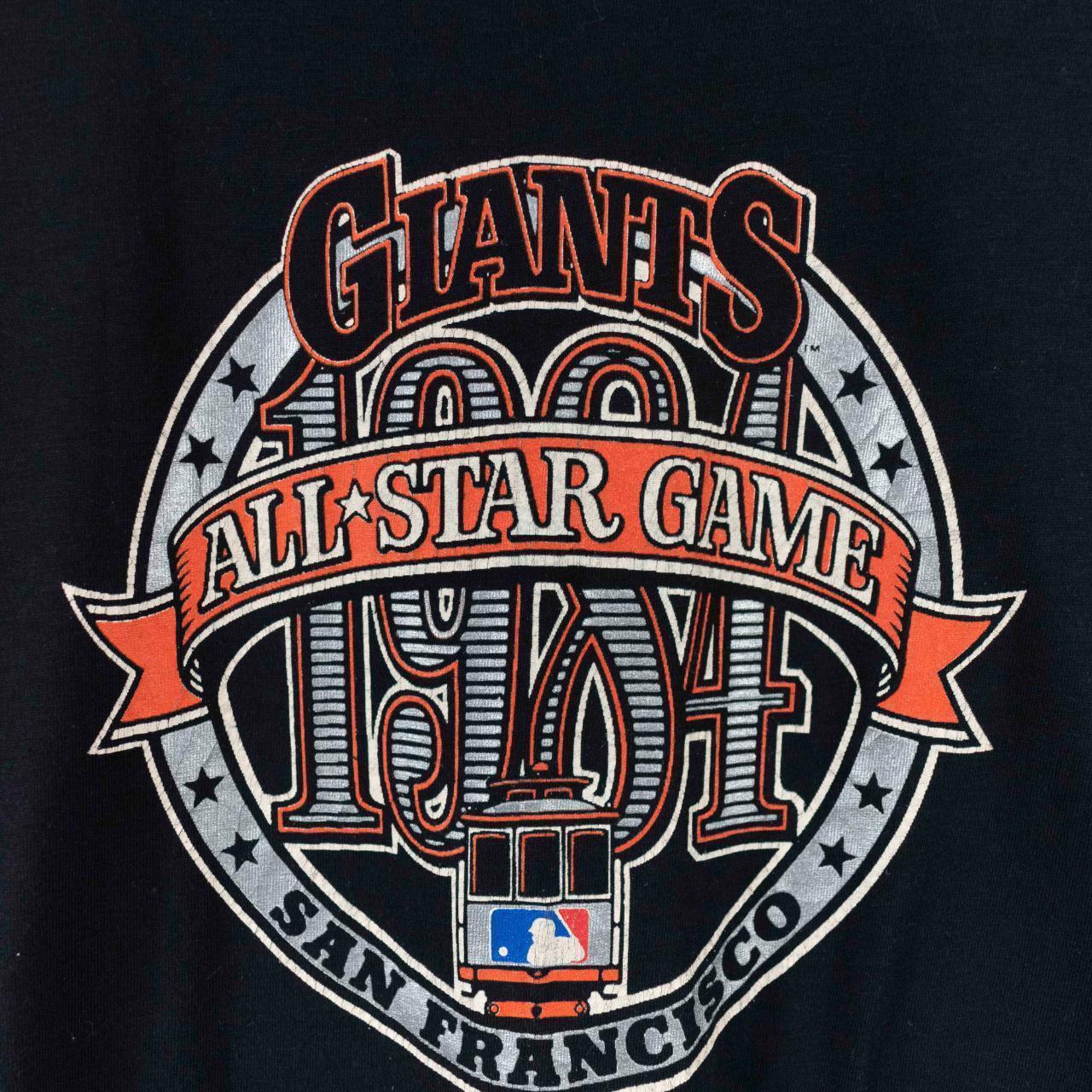 San Francisco Giants T Shirt MLB Genuine Merchandise Size XL Black