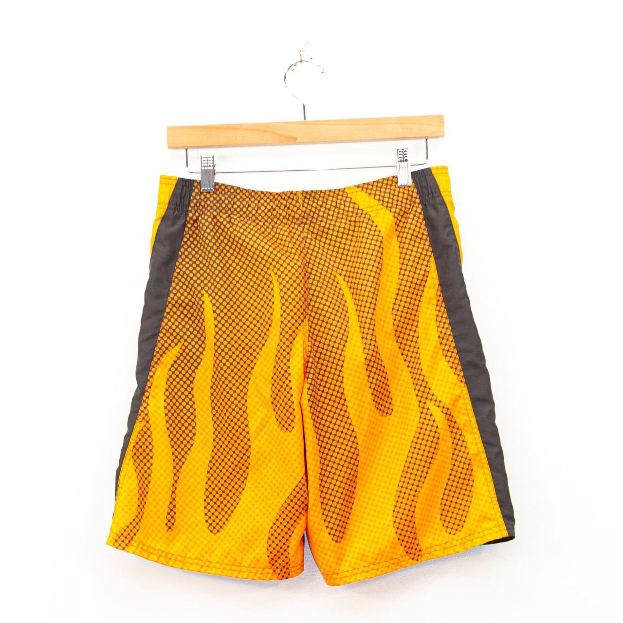 Nike Men's Yellow and Orange Swim-briefs-shorts (2)