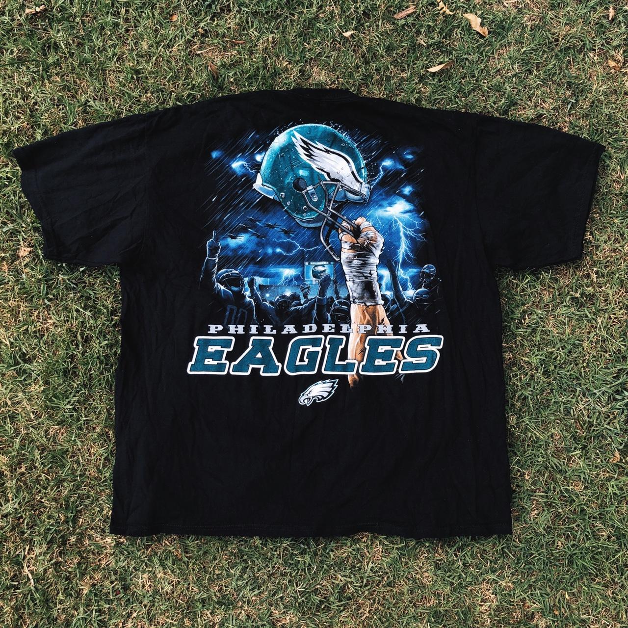 Philadelphia Eagles Men's Vintage Streetwear Short Sleeve T-shirts