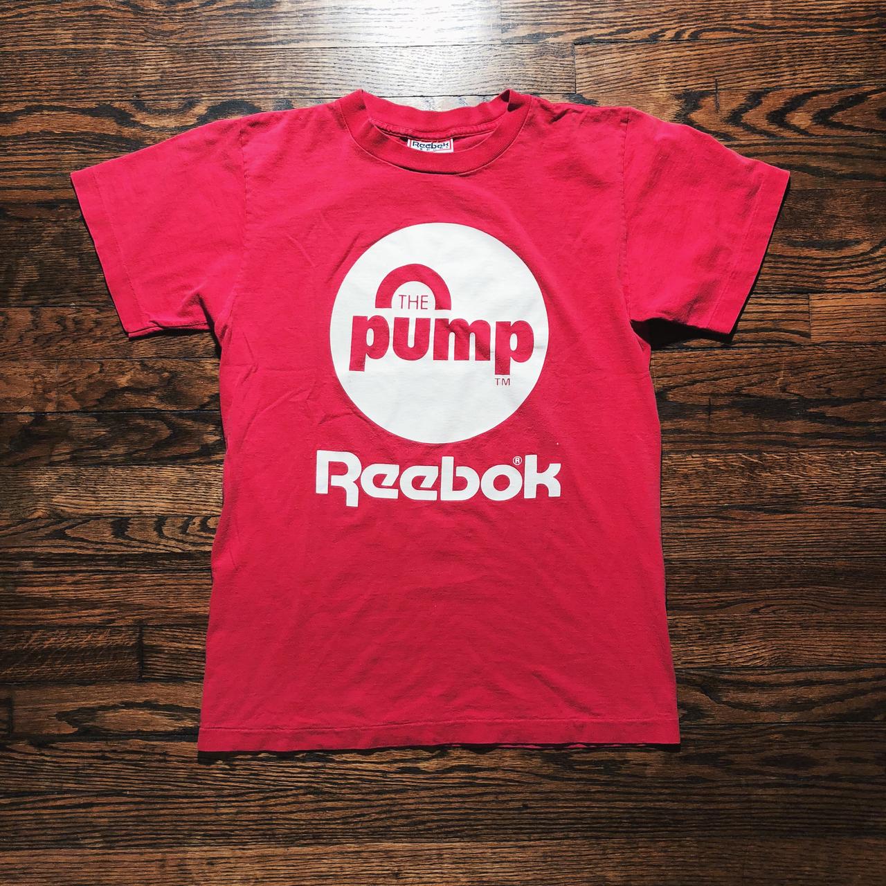 Reebok Pink T-shirt | Depop
