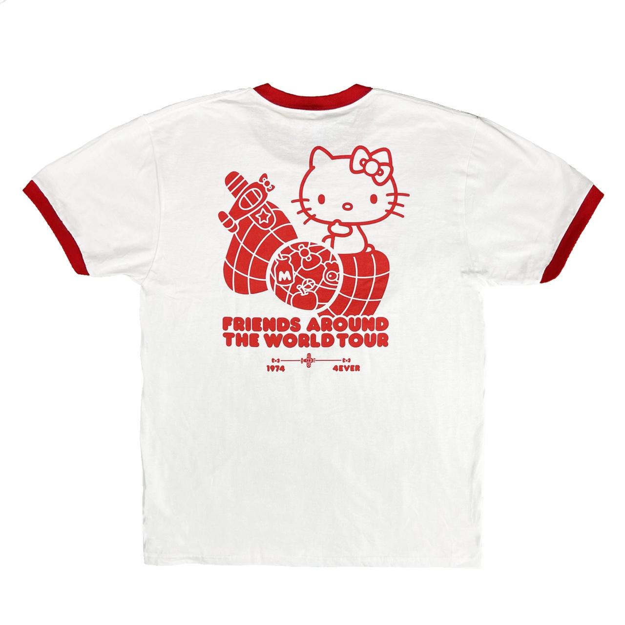 Hello Kitty Friends Around the World Tour Tshirt... - Depop