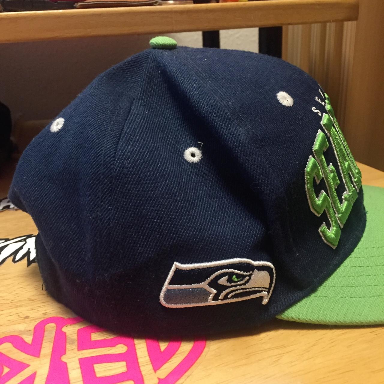 Vintage Seahawks snapback - Depop