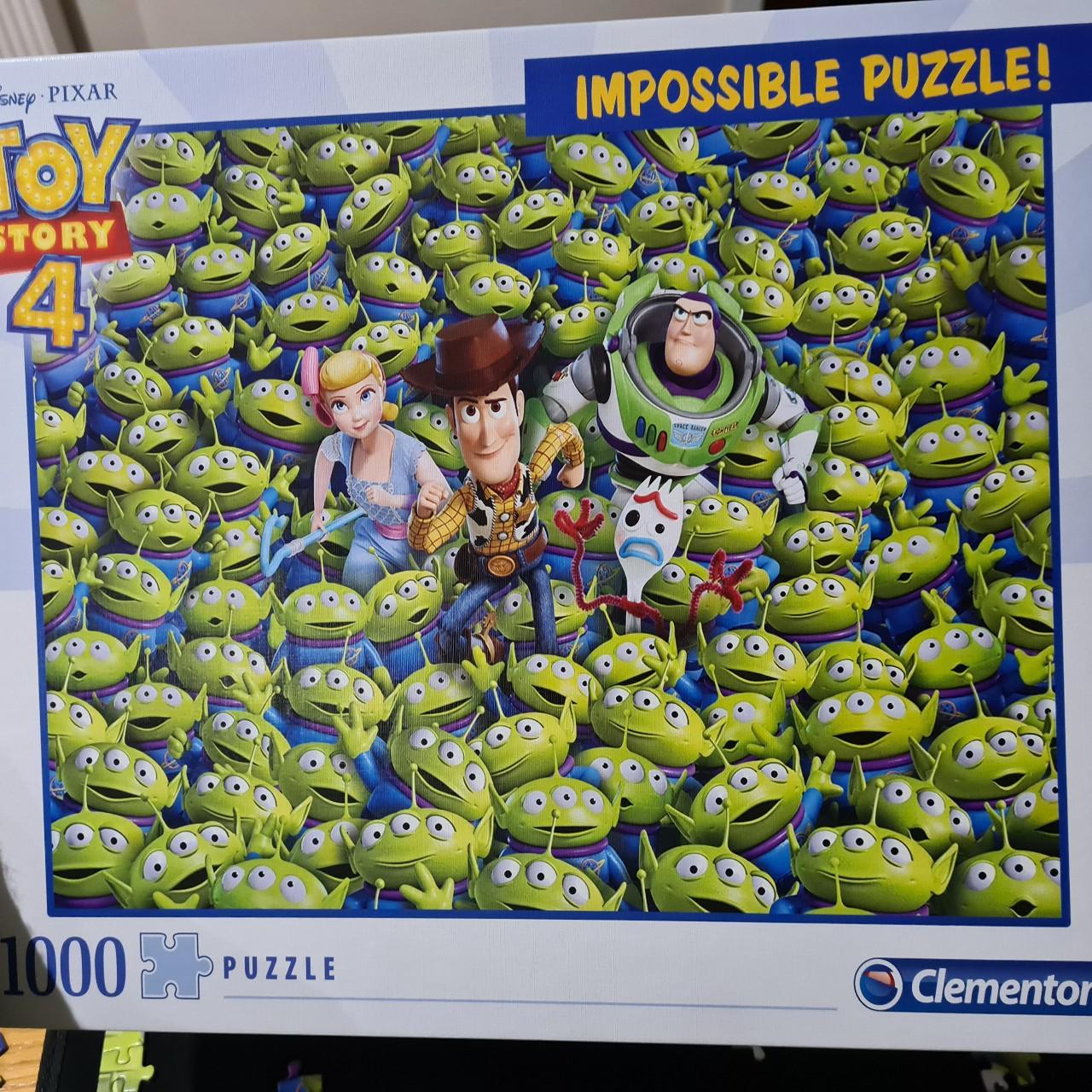 Impossible Puzzle 1000pc Jigsaw Puzzle Clementoni Toy Story 4 