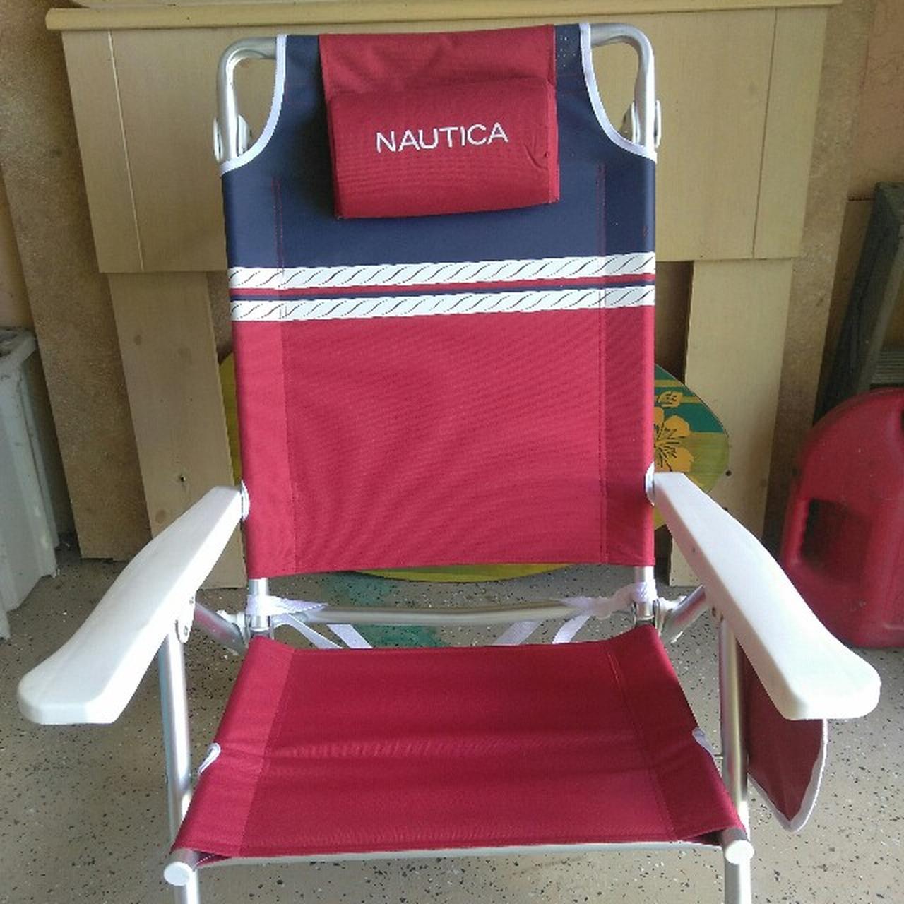 Nautica folding outlet beach chair