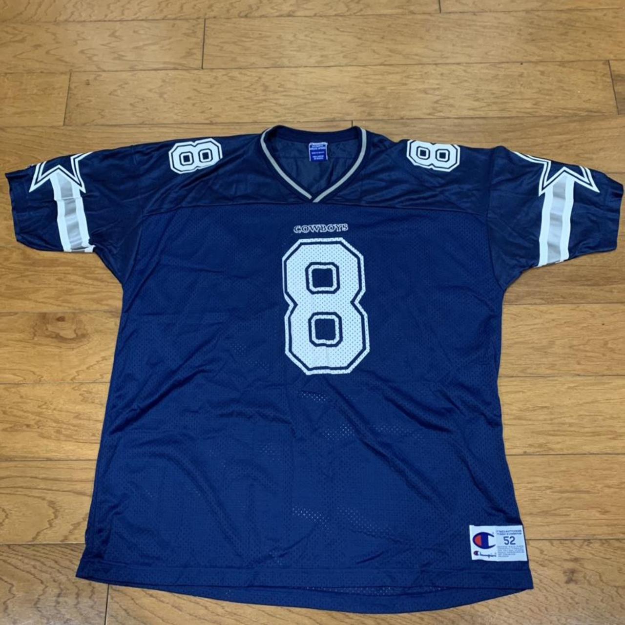 VINTAGE 90s Dallas Cowboys Troy Aikman Shirt - Depop