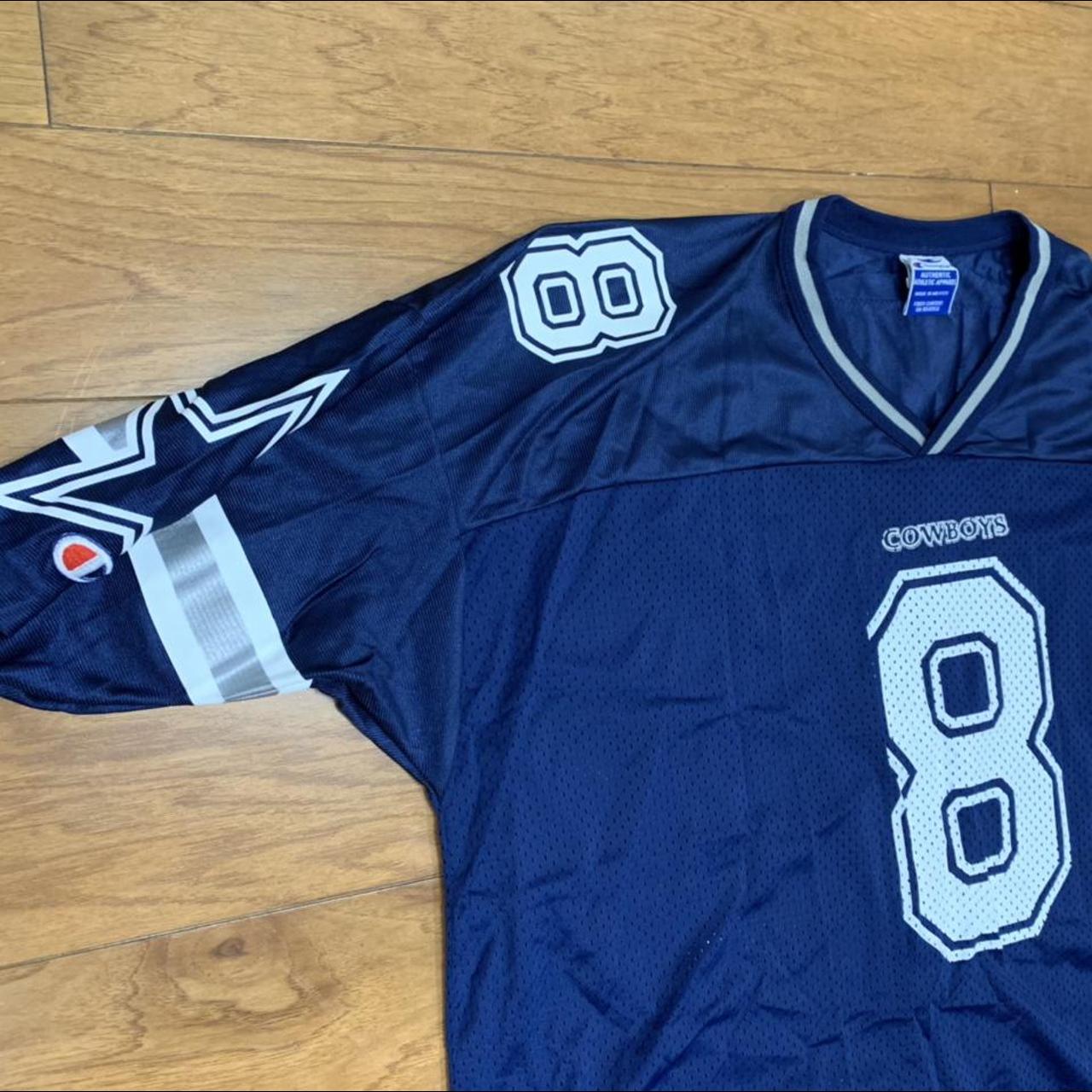 Vintage 90s Troy Aikman jersey No flaws SIZE: - Depop