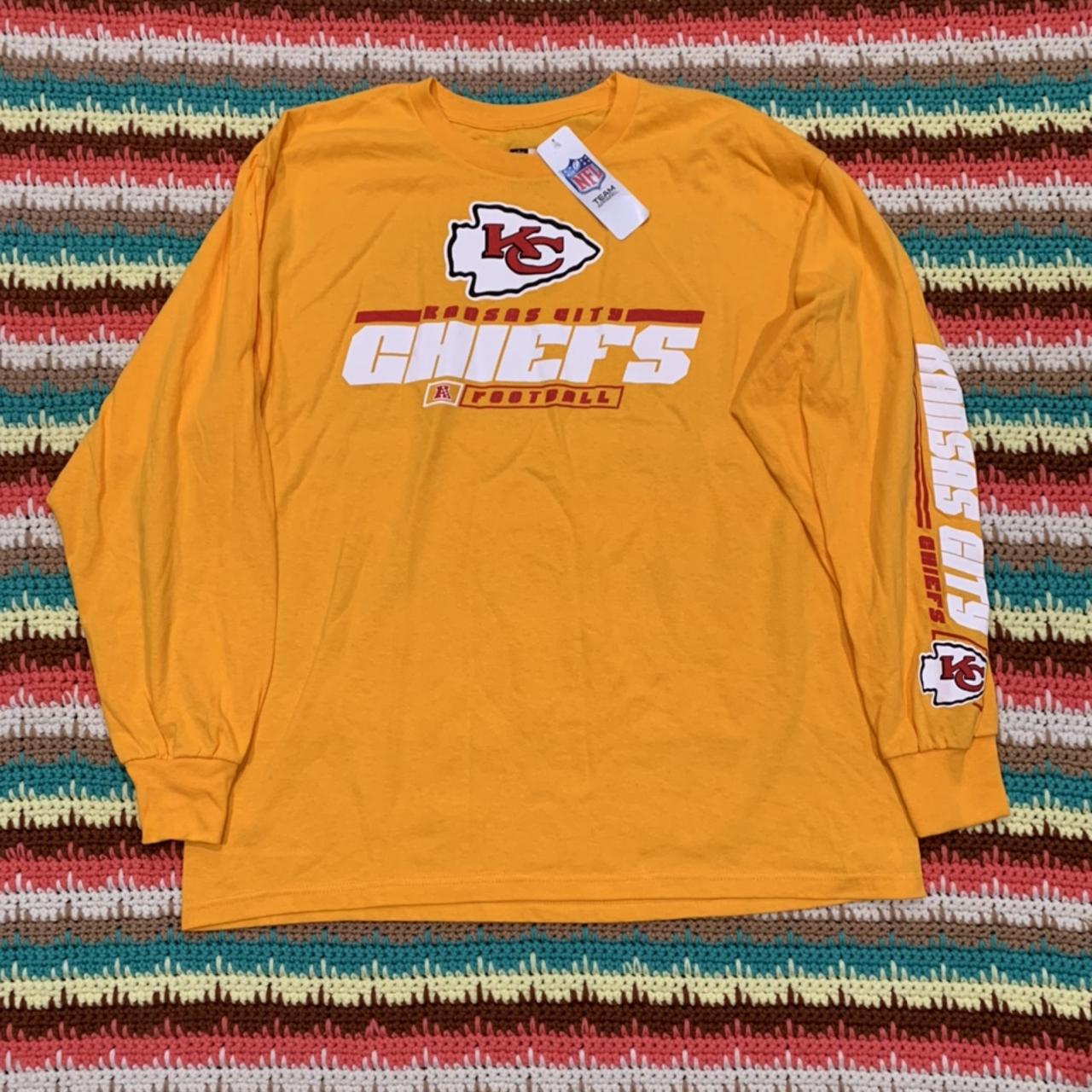 Kansas City Chiefs Long Sleeve Tshirt Men's Size - Depop