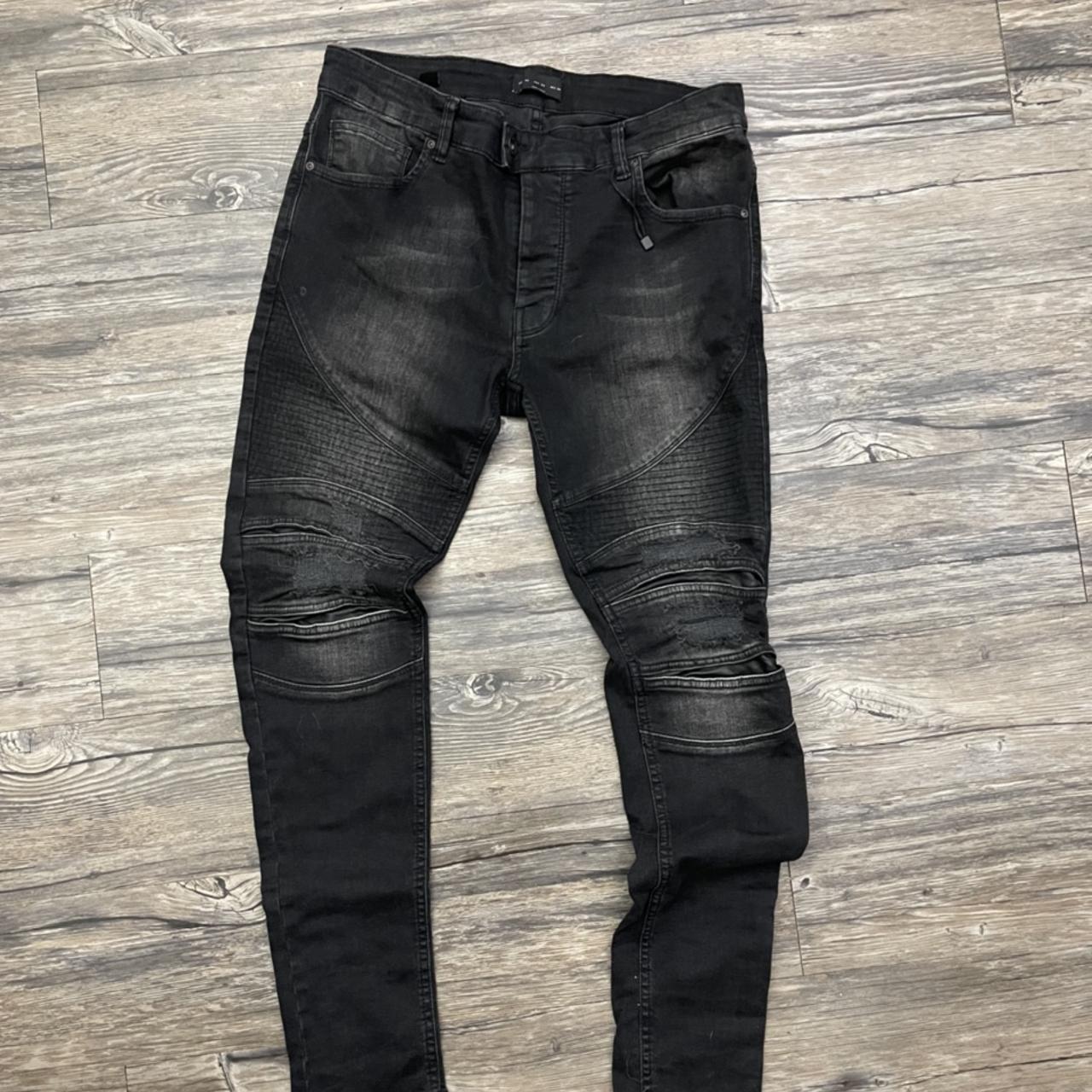 Skinny biker sale jeans zara