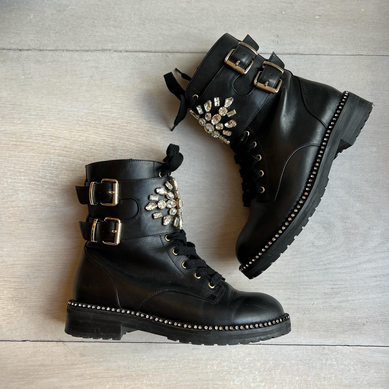 kurt geiger spike boots