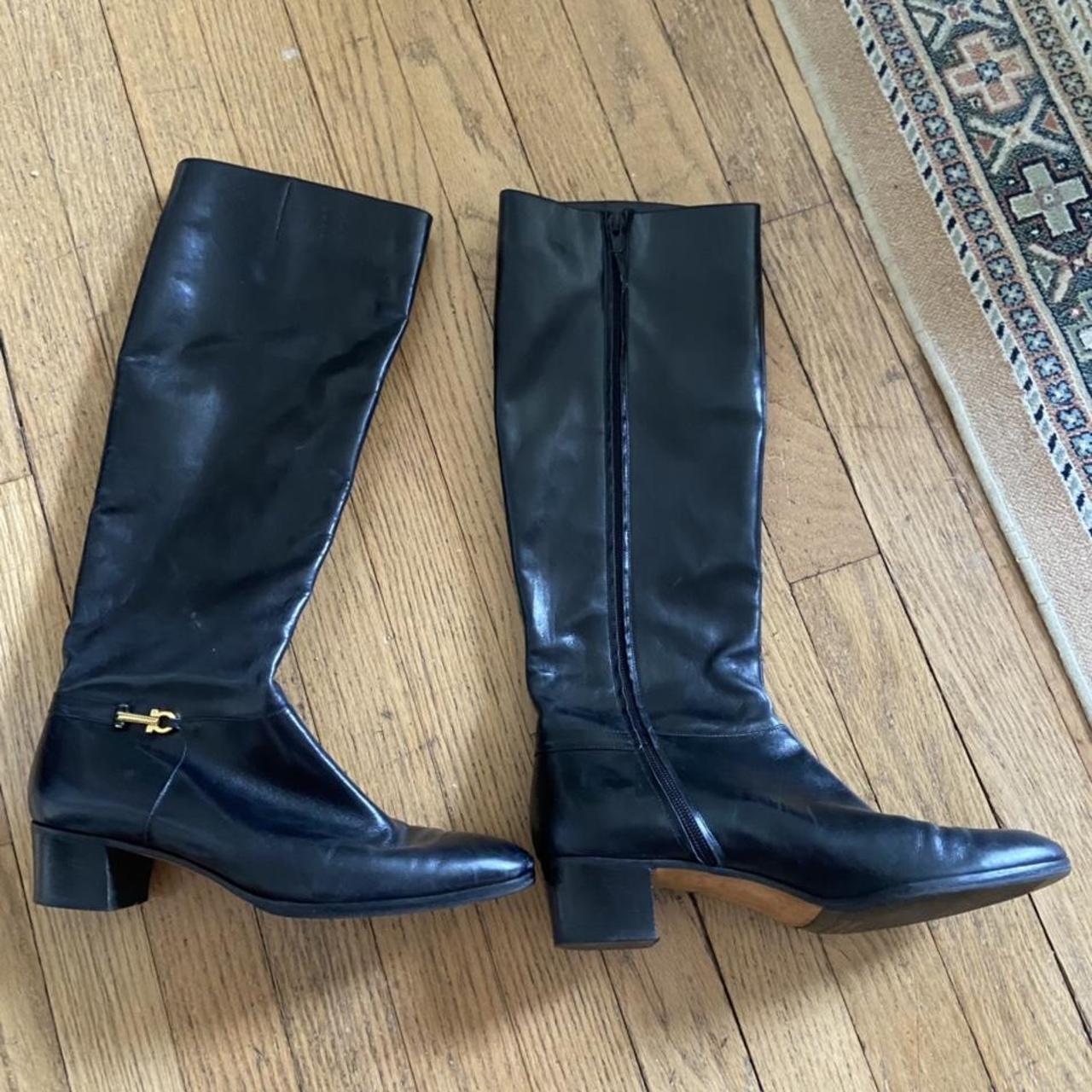 Vintage ferragamo outlet boots